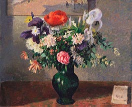 Bouquet of Flowers, 1898 by Pissarro | Painting Reproduction