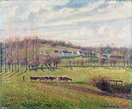 Summer Landscape, Eragny | Pissarro | Gemälde Reproduktion