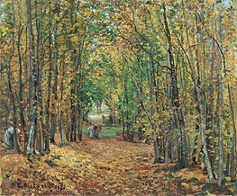 The Woods at Marly | Pissarro | Painting Reproduction