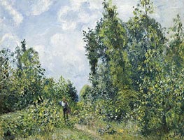 Lisiere de Bois | Pissarro | Painting Reproduction