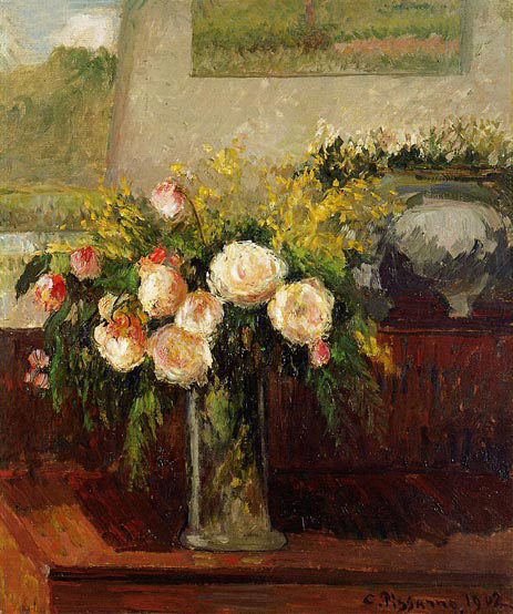 Roses of Nice, 1902 | Pissarro | Painting Reproduction