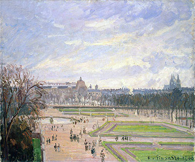 The Tuileries Gardens, 1900 | Pissarro | Gemälde Reproduktion