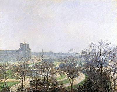 The Tuileries Gardens, 1900 | Pissarro | Gemälde Reproduktion