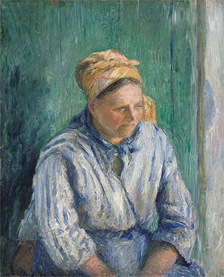 Wäscherin | Pissarro | Gemälde Reproduktion