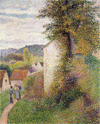 The Path, 1889 | Pissarro | Gemälde Reproduktion