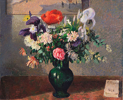 Blumenstrauß | Pissarro | Gemälde Reproduktion