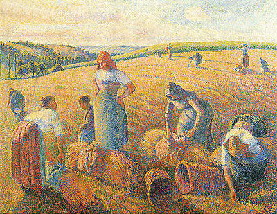 Die Ährenleserinnen | Pissarro | Gemälde Reproduktion