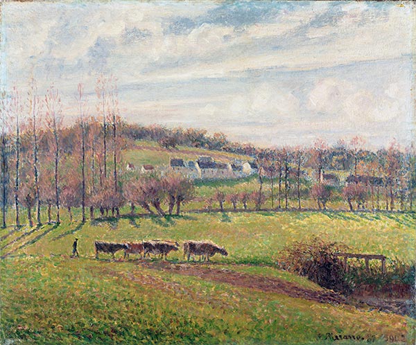 Summer Landscape, Eragny, c.1887/02 | Pissarro | Painting Reproduction