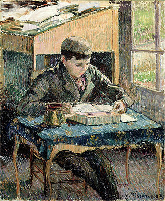 The Artist's Son, 1893 | Pissarro | Painting Reproduction