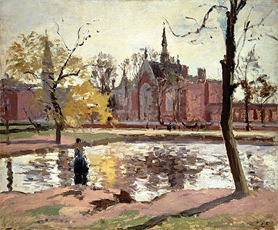 Dulwich College, London, 1871 | Pissarro | Painting Reproduction