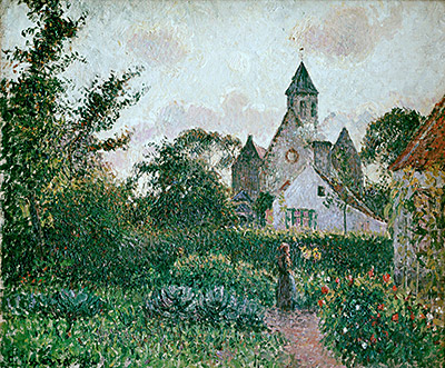 The Church in Knocke, 1894 | Pissarro
