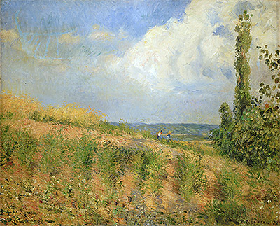 Approach of the Storm, 1890 | Pissarro | Painting Reproduction