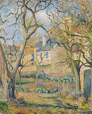 Gemüsegarten | Pissarro | Gemälde Reproduktion