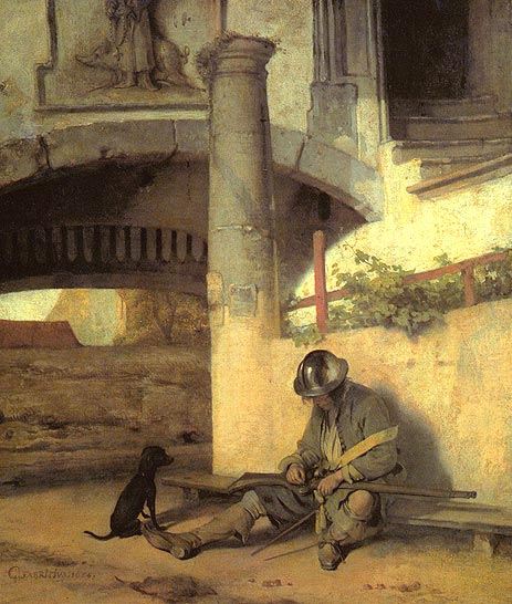 The Sentry, 1654 | Carel Fabritius | Painting Reproduction