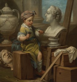 Sculpture, c.1752/53 by Charles-André van Loo | Painting Reproduction