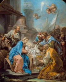 The Adoration of the Magi, 1760 by Charles-André van Loo | Painting Reproduction