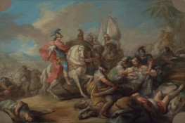 The Victory of Alexander over King Porus, 1738 by Charles-André van Loo | Painting Reproduction