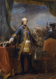 Louis XV, King of France in Military Dress | Charles-André van Loo | Painting Reproduction