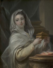 A Vestal | Charles-André van Loo | Painting Reproduction