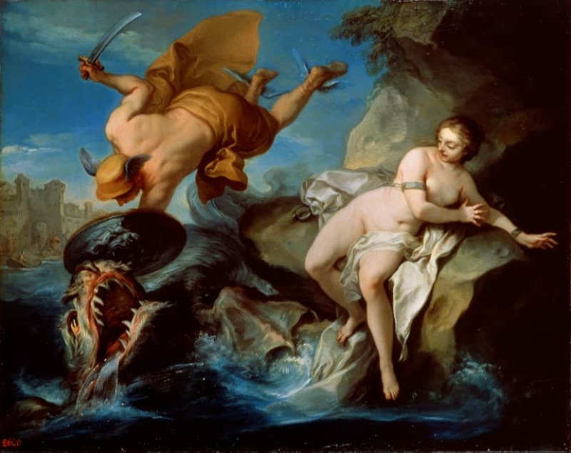 Perseus and Andromeda, 17th century | Charles-André van Loo