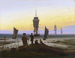 Lebensstufen, c.1835 von Caspar David Friedrich | Gemälde-Reproduktion