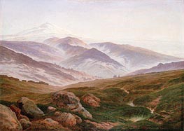Riesengebirge (Memories of the Riesengebirge) | Caspar David Friedrich | Painting Reproduction