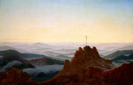 Morning in the Riesengebirge, c.1810/11 by Caspar David Friedrich | Painting Reproduction