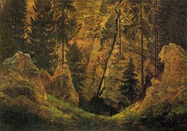 Rocky Valley (The Tomb of Arminius), c.1813/14 by Caspar David Friedrich | Painting Reproduction
