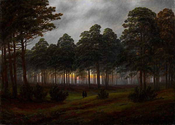 Evening | Caspar David Friedrich | Painting Reproduction