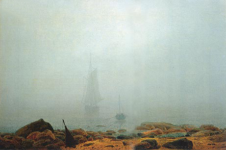 Mist, 1807 by Caspar David Friedrich | Painting Reproduction