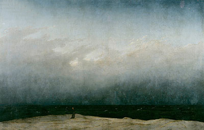 Mönch am Meer, c.1808/10 | Caspar David Friedrich | Gemälde Reproduktion