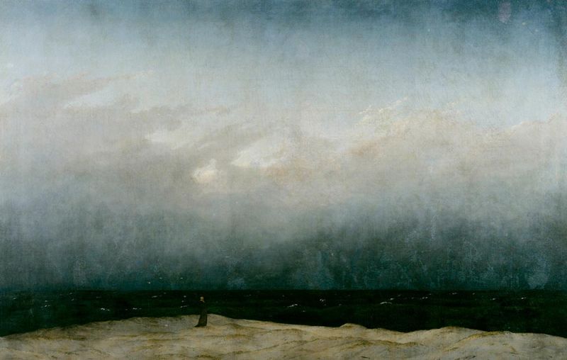 The Monk by the Sea | Caspar David Friedrich | Painting Reproduction