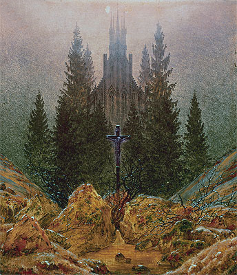 The Cross in the Mountains, 1812 | Caspar David Friedrich | Gemälde Reproduktion