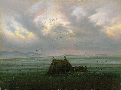 Waft of Mist, c.1818/20 | Caspar David Friedrich | Painting Reproduction