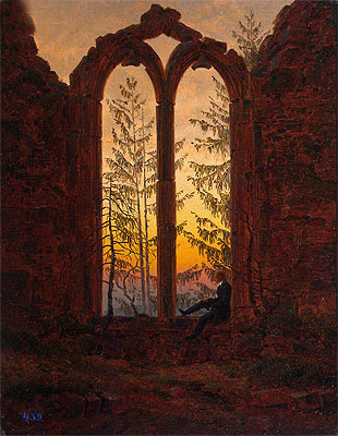Träumer | Caspar David Friedrich | Gemälde Reproduktion