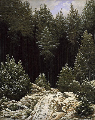 Early Snow, c.1828 | Caspar David Friedrich