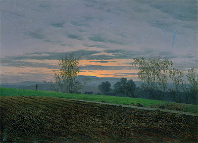 Ploughed Field, c.1830 | Caspar David Friedrich | Painting Reproduction