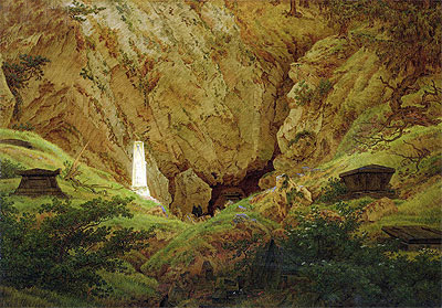 Graves of Ancient Heroes, 1812 | Caspar David Friedrich