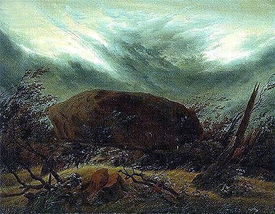 Dolmen in Autumn | Caspar David Friedrich | Painting Reproduction