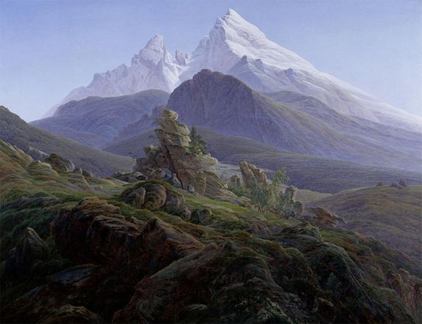 The Watzmann | Caspar David Friedrich | Painting Reproduction