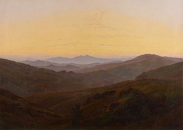 Das Riesengebirge, c.1830/35 | Caspar David Friedrich | Gemälde Reproduktion