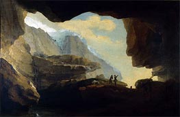 The Crystal Cave | Caspar Wolf | Gemälde Reproduktion