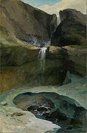 The Geltenbachfall im Winter, 1778 von Caspar Wolf | Gemälde-Reproduktion