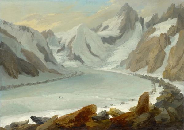 Finsteraar Glacier with view to Finsteraarhorn, 1774 | Caspar Wolf | Painting Reproduction
