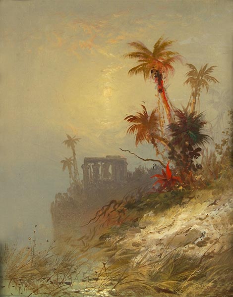 Egyptian Landscape, Undated | Charles Morgan McIlhenney | Painting Reproduction