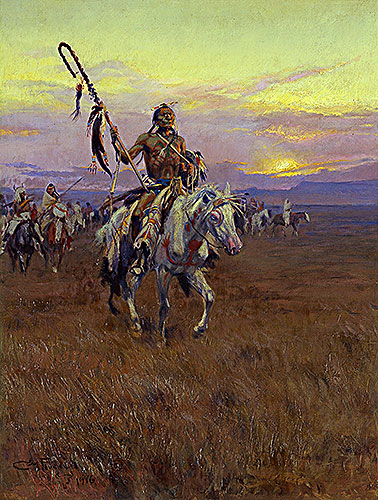 Medicine Man, 1916 | Charles Marion Russell | Painting Reproduction