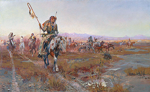 The Medicine Man, 1908 | Charles Marion Russell | Painting Reproduction