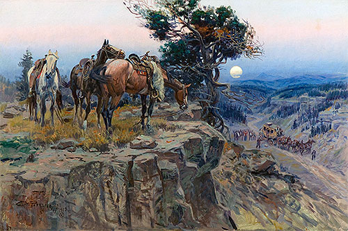 Innocent Allies | Charles Marion Russell | Painting Reproduction