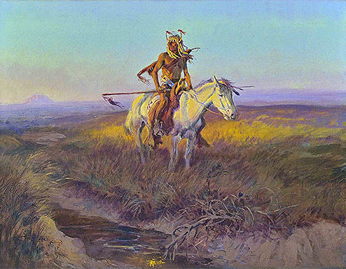 The Scout, 1915 | Charles Marion Russell | Painting Reproduction