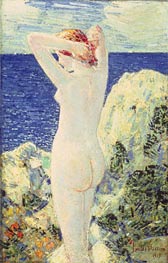 The Bather, 1915 by Hassam | Painting Reproduction